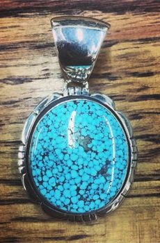 Turquoise Pendant - Email us for availability and Stone / Design Options