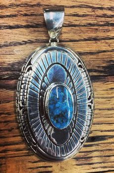 Turquoise Pendant - Email us for availability and Stone / Design Options