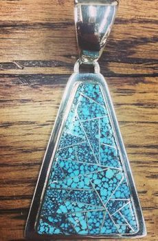 Turquoise Pendant - Email us for availability and Stone / Design Options