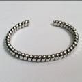Navajo Elaine Tahe Silver Cuff