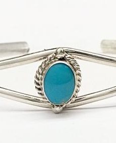 Navajo Jan Mariano Turqouise Cuff Bracelet