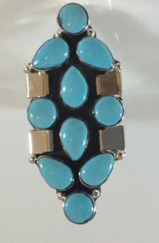 Turquoise Multi Stone Ring